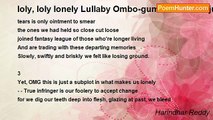Harindhar Reddy - loly, loly lonely Lullaby Ombo-gumbo! Mumbo-jumbo!