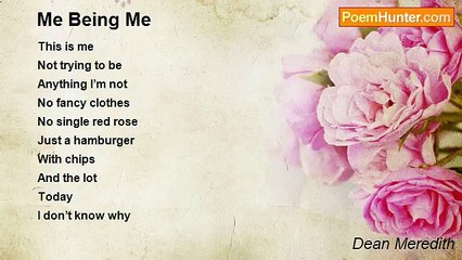 Dean Meredith - Me Being Me