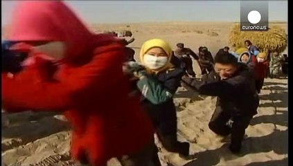 Climate change future looks sandy