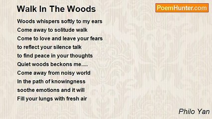 Philo Yan - Walk In The Woods