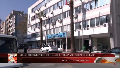 Aliağa Belediyesi’nden barış çağrısı: ‘vergi yapılandırması başladı’
