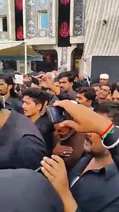 Ustad Allah yar rind Shub e Aashur 2014 at karbala