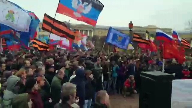 Петербург. Митинг в поддержку Новороссии