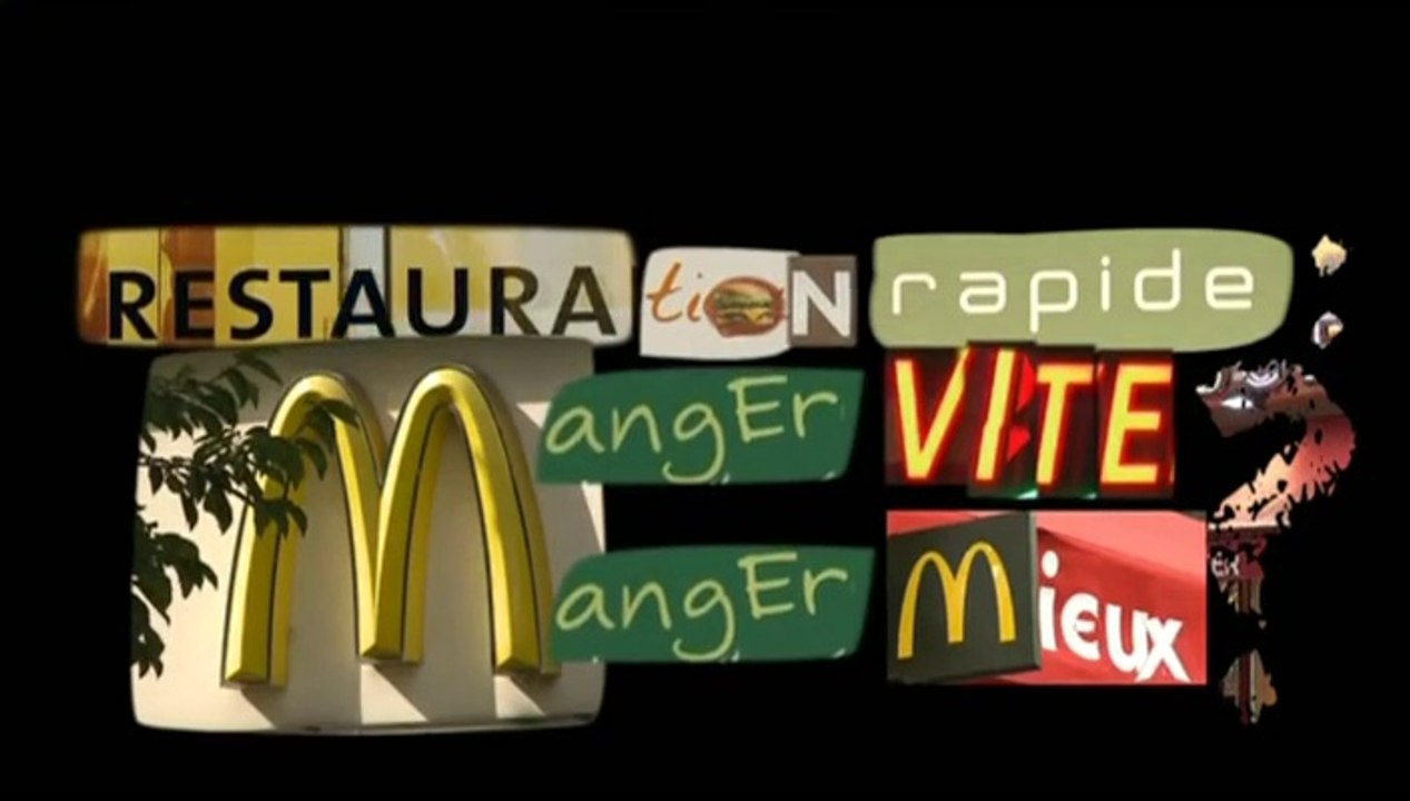 Restauration Rapide : Manger Vite, Manger Mieux