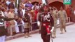 Flag lowering ceremony at Wagah Border held with full of enthusiasm at Pakistani side