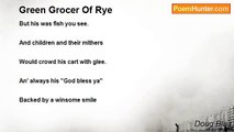 Doug Blair - Green Grocer Of Rye
