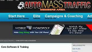 Auto Mass Traffic Generation Software Review + Free Bonus