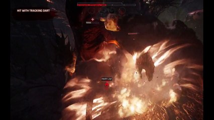 Evolve Big Alpha Online Match Part - Playing As Goliath The Monster