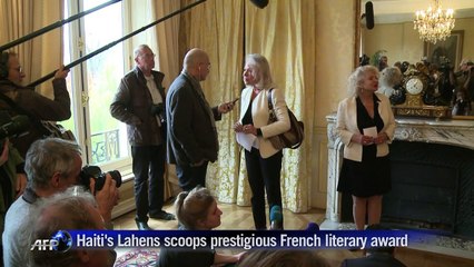 Haiti's Lahens scoops prestigious French literary award