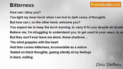 Dino Steffens - Bitterness