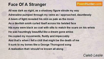 Caleb Leslie - Face Of A Stranger