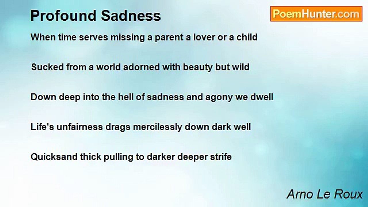 Arno Le Roux - Profound Sadness
