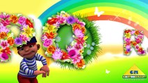 flowers van monster  ABC Rhymes for Children ABC Songs for Preschool  Nursery Rhymes