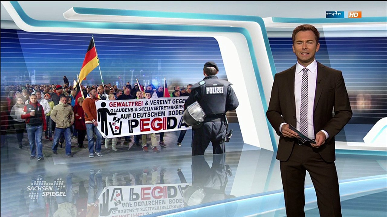 Rassistische Demo + Gegendemo 031114