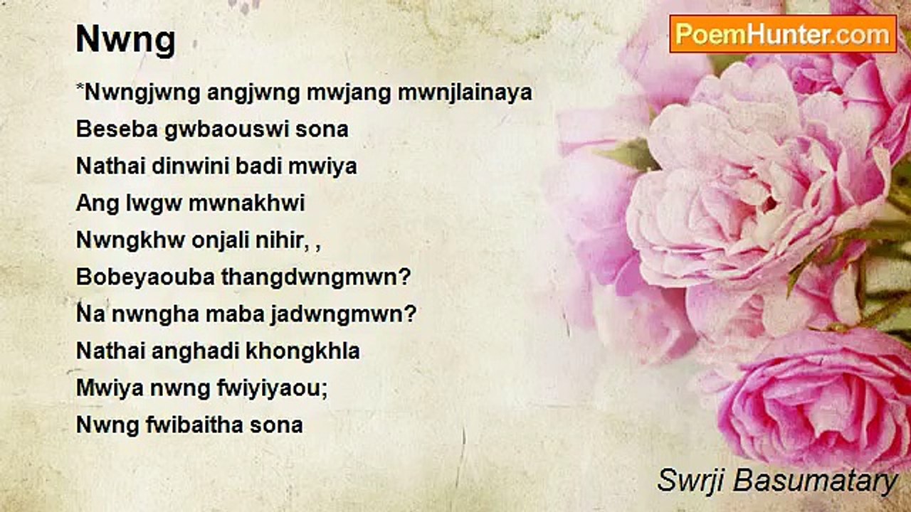 Swrji Basumatary - Nwng