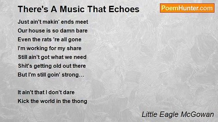Little Eagle McGowan - There's A Music That Echoes