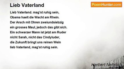 Herbert Nehrlich - Lieb Vaterland