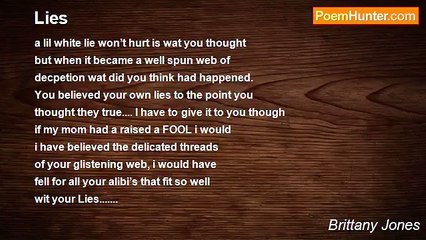 Brittany Jones - Lies