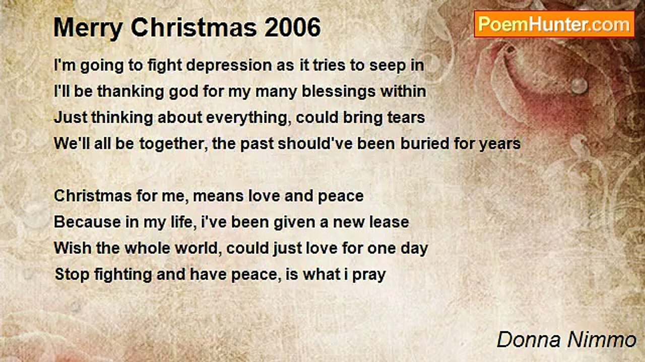 Donna Nimmo - Merry Christmas 2006