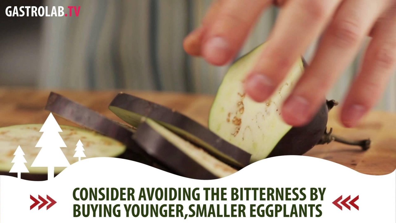 eng how to reduce the bitterness of eggplants