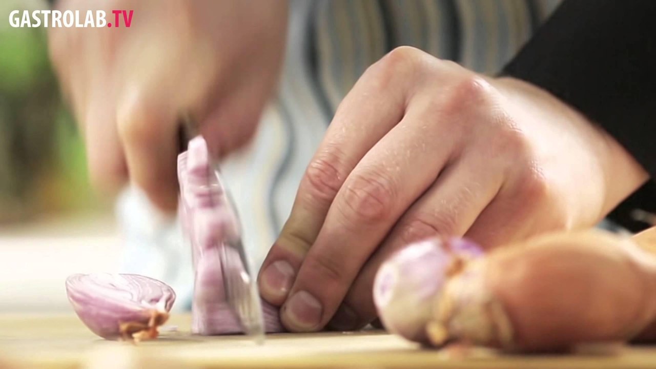eng how to cut shallots correctly