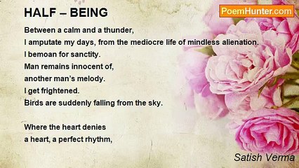 Satish Verma - HALF – BEING