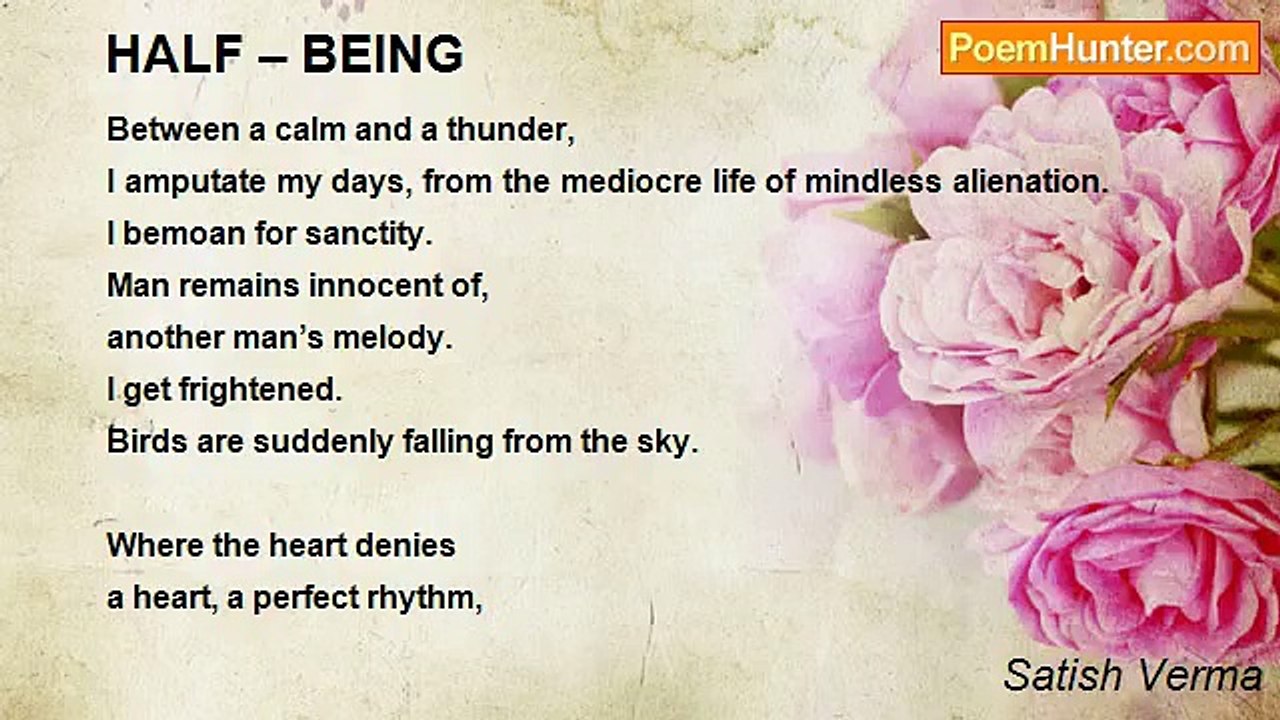 Satish Verma - HALF – BEING