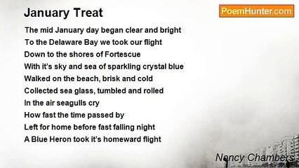 Nancy Chambers - January Treat