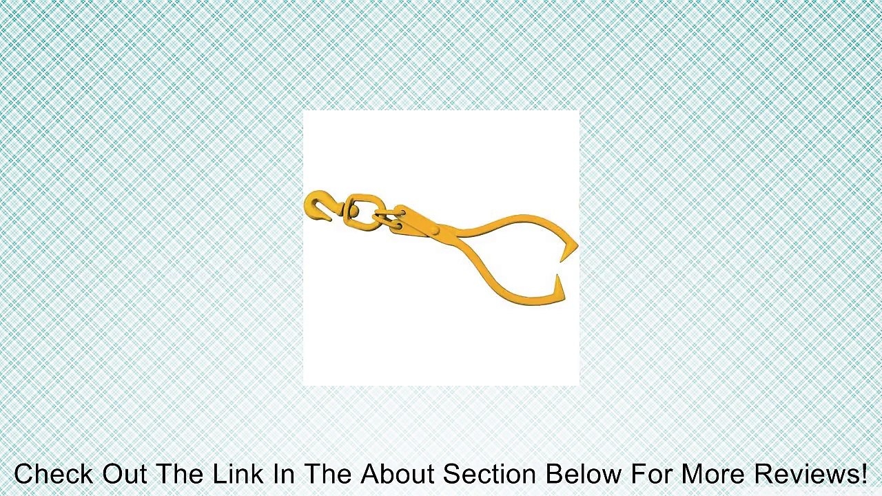 Roughneck High Carbon Steel Swivel Skidding Tongs - 17 1/2in. Jaw Opening Review