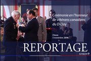 [REPORTAGE] Cérémonie en l'honneur de vétérans canadiens du D-Day #CanadaPR