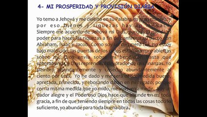 Confesando La Palabra de Dios Prosperidad