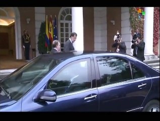 Colombia: Santos begins European tour