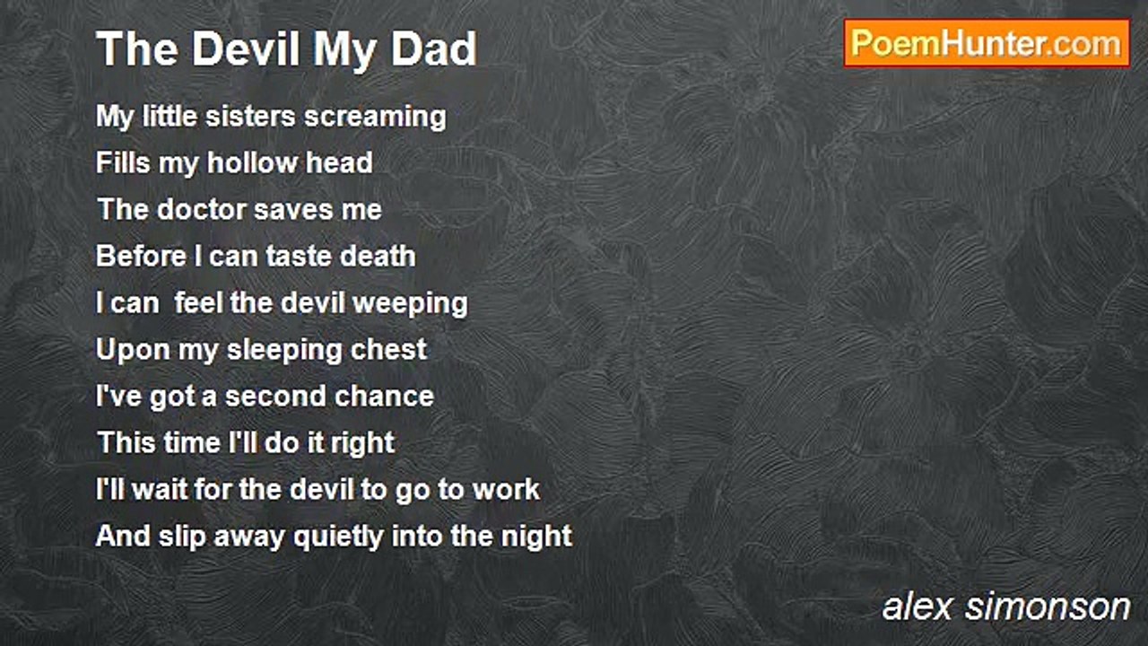 alex simonson - The Devil My Dad