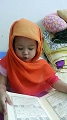 cute baby reciting Quran