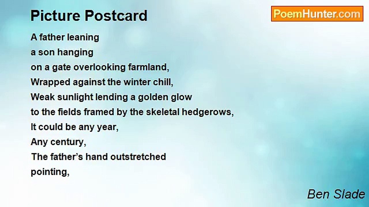 Ben Slade - Picture Postcard