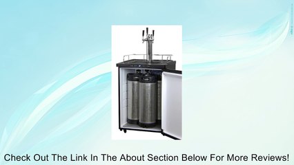 Kegco K309B-3 Triple Faucet Digital Kegerator - Bl Review