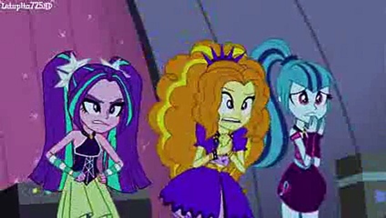 MLP Rainbow Rocks- Las Dazzings Cantan Mal. (Mini Clip)
