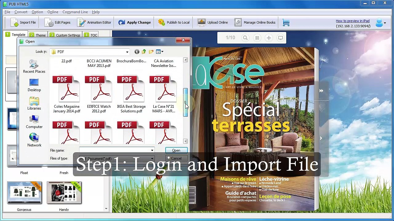 Digital Story Book with Hardcover