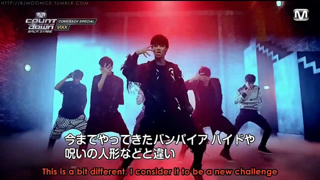 [ENG SUB] 141031 MCD Backstage - VIXX Cut