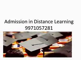 9971057281 Distance Learning Admission in BBA