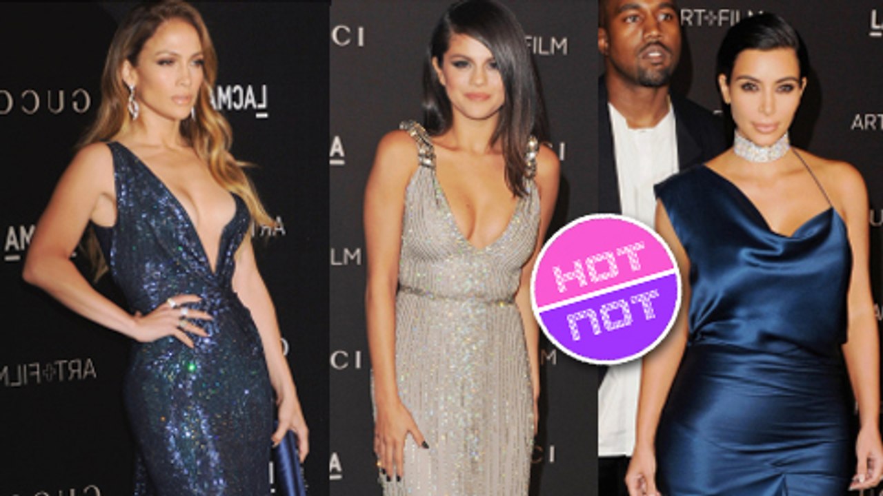 Selena Gomez, Jennifer Lopez shine in Gucci | Kim Kardashian and Kanye West | LACMA Art + Film Gala
