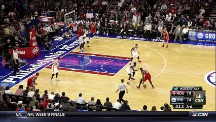 Nerlens Noel blocks James Harden