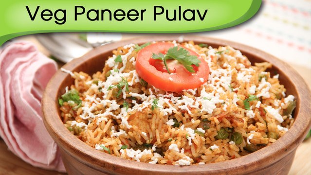 Veg Paneer Pulav - Cottage Cheese With Rice - Maincourse Rice Recipe By Ruchi Bharani