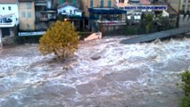 Images impressionnantes des inondations en Ardèche
