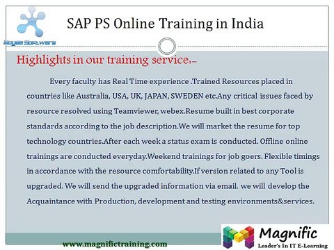 sap ps(PROJECT SYSTEM)online training in usa,uk,australia