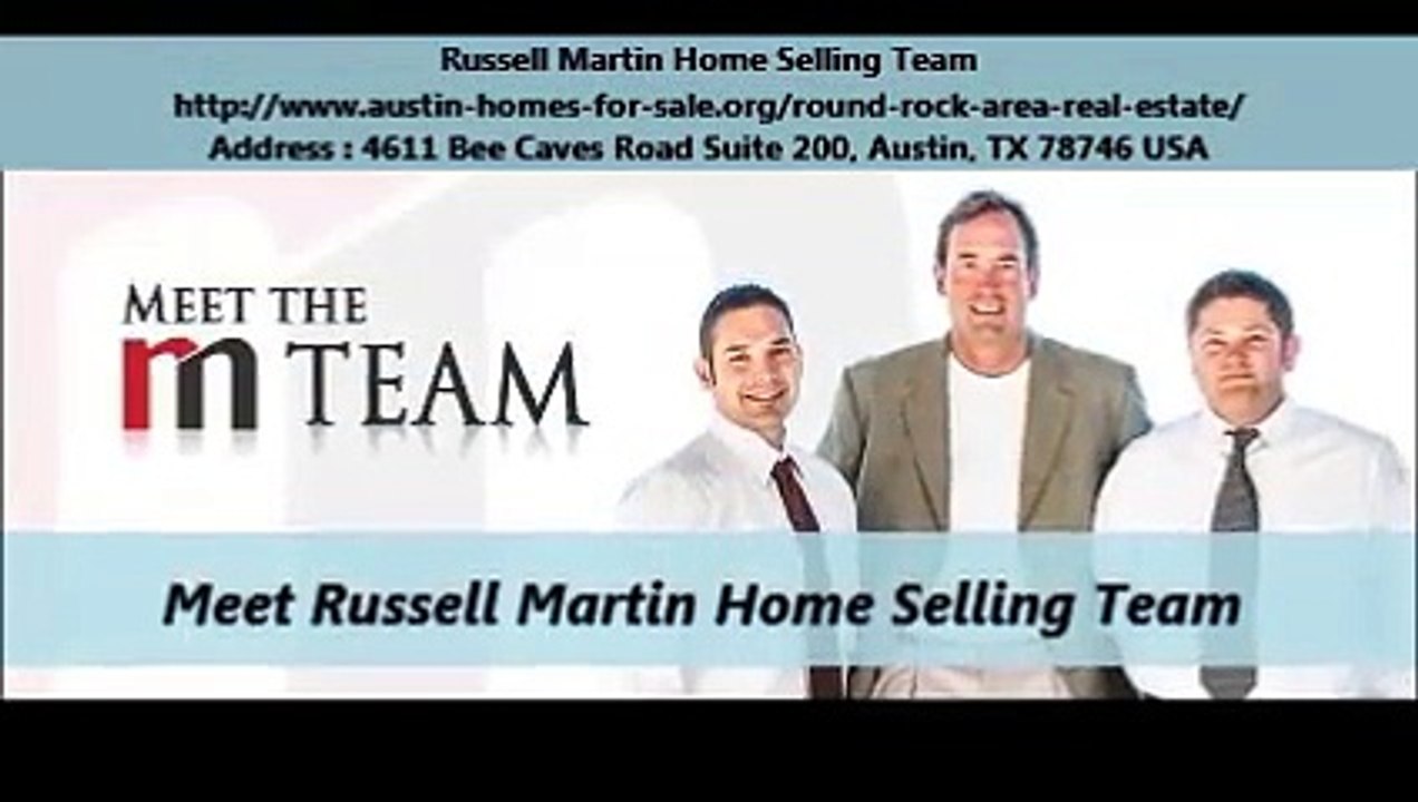 Russell Martin Home Selling Team Houses for Sale in Round Rock TX
