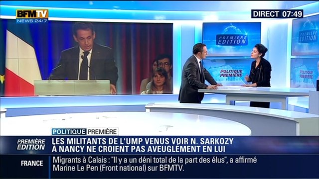 Politique Première: Sarkozy à Nancy: François Hollande fait le contraire de ce qu'il faudrait faire - 04/11