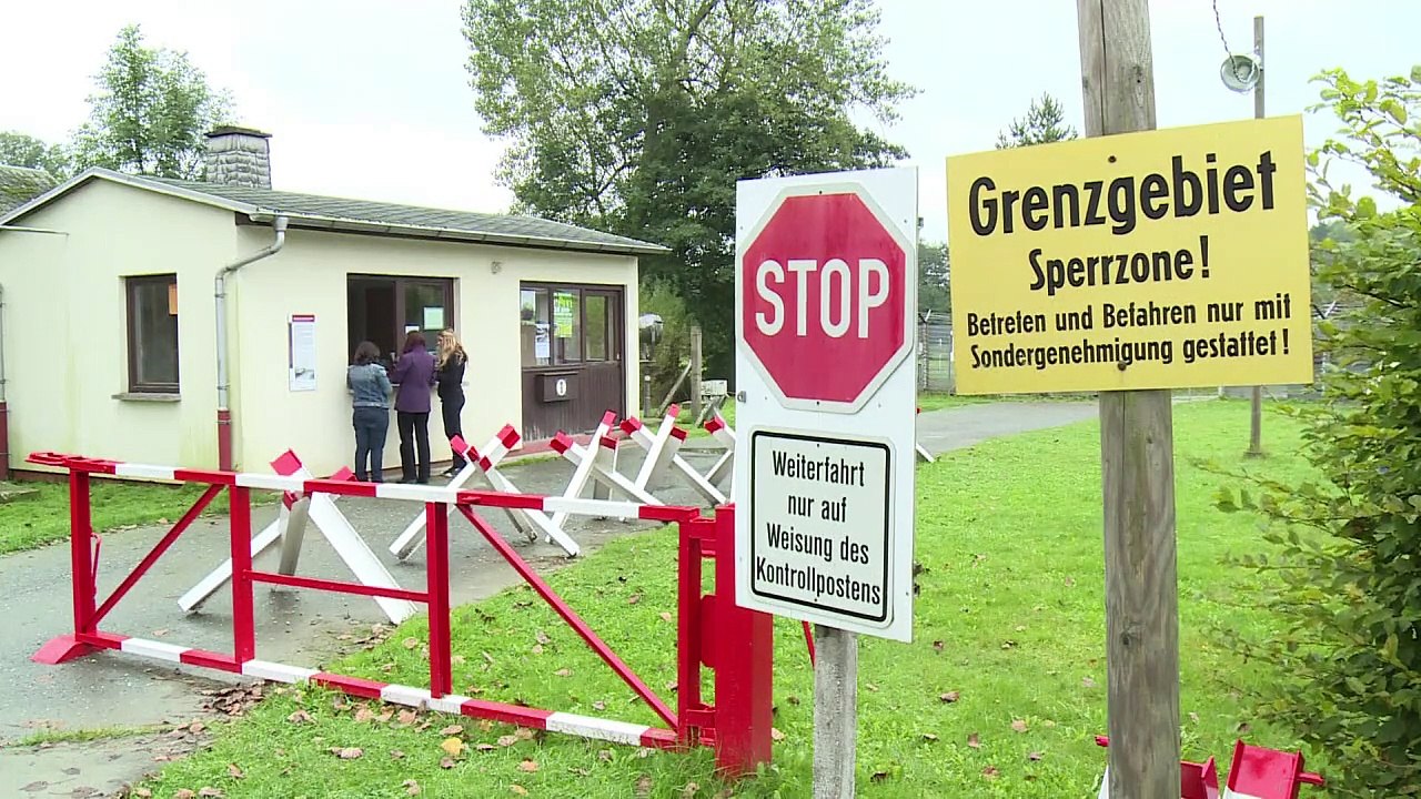Das geteilte dorf: mauer trennte mödlareuth