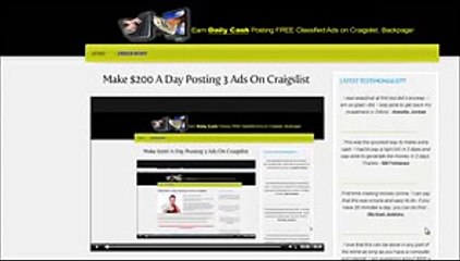 Make $200 a day Posting ads online