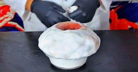 Blood vs Hydrogen Peroxide - Chemical Reaction